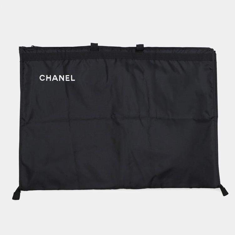 Pre Owned Chanel Striped Tweed Jacket Size 42 Ivory/Red/Brown 