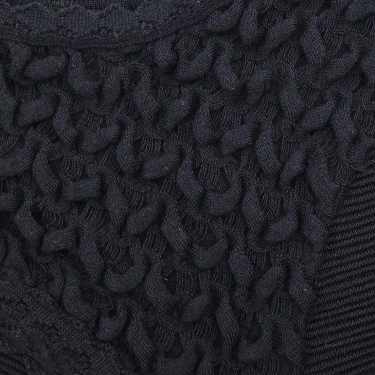 Pre Owned Chanel Cardigan Black #38