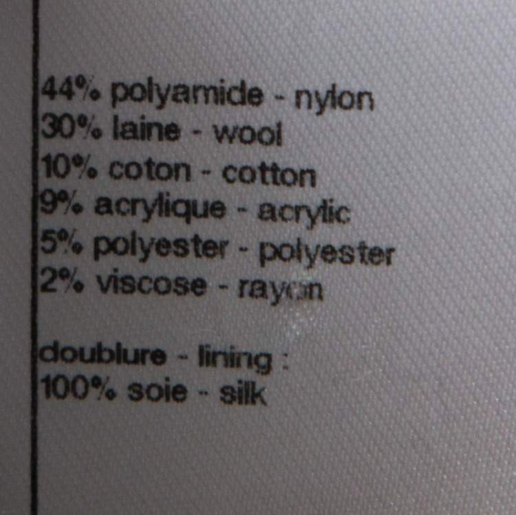 Pre Owned Chanel Multicolored Tweed Pleated Skirt M