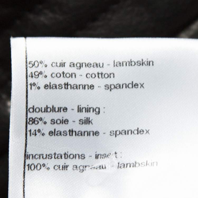 Pre Owned Chanel Beige Suede Jumpsuit M