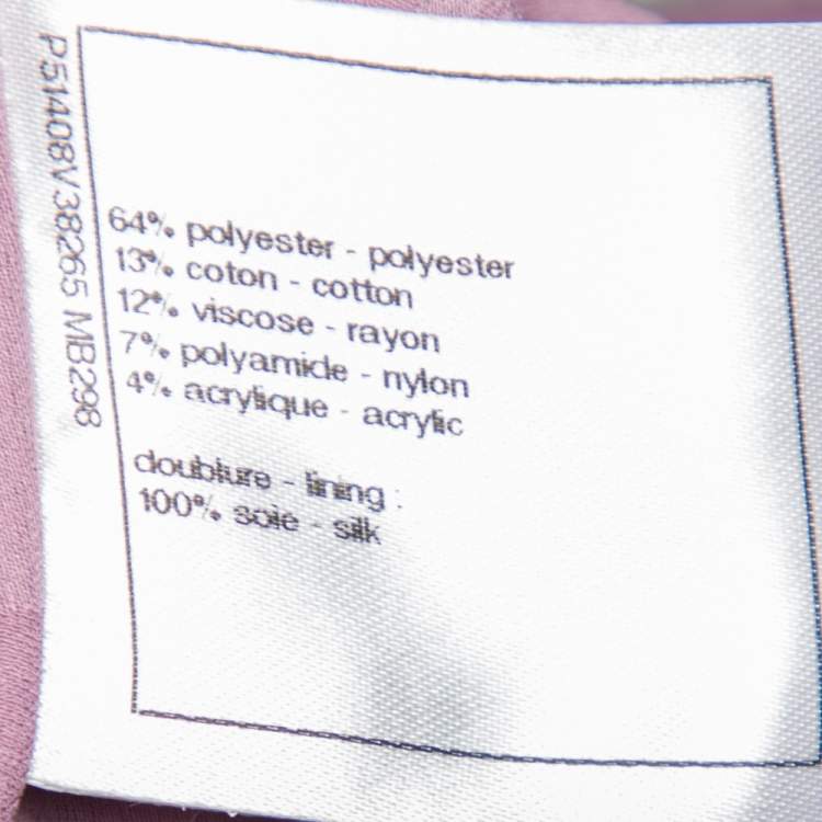 مملوكة مسبقًا Chanel Multicolored Fantasy Tweed Double Breasted Cropped Jacket L