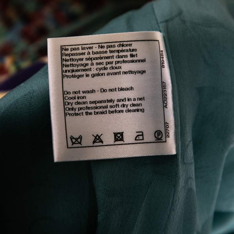 Pre Owned Chanel Multicolor Tweed Mini Skirt M