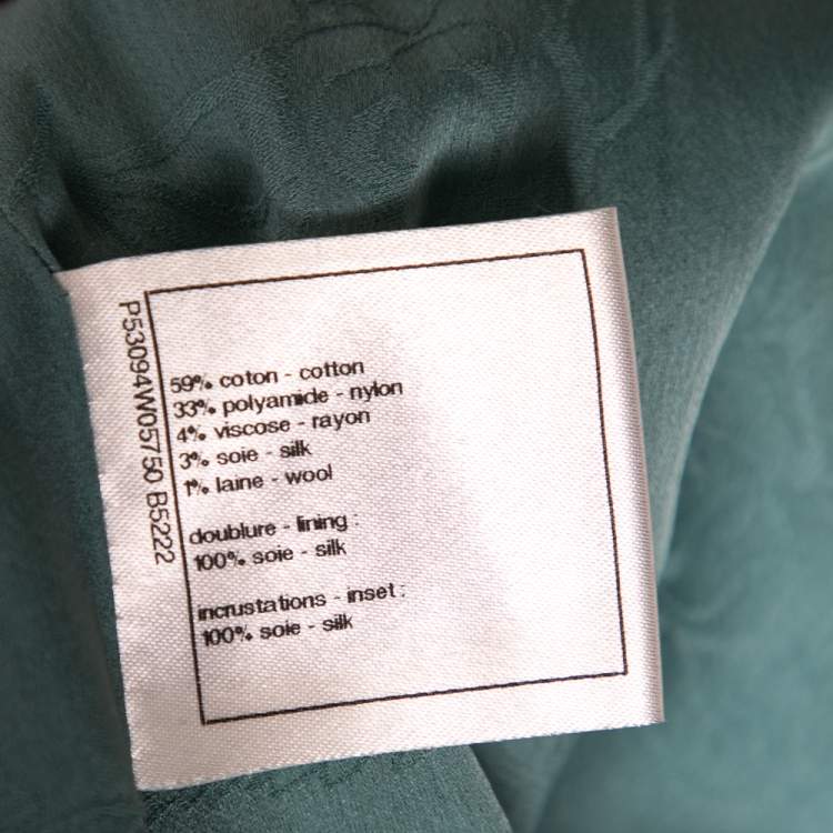 Pre Owned Chanel Multicolor Tweed Mini Skirt M