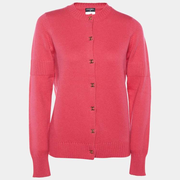 Chanel pink sweater best sale