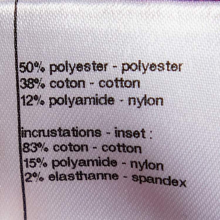 Pre Owned Chanel Multicolor Tweed Mini Dress L