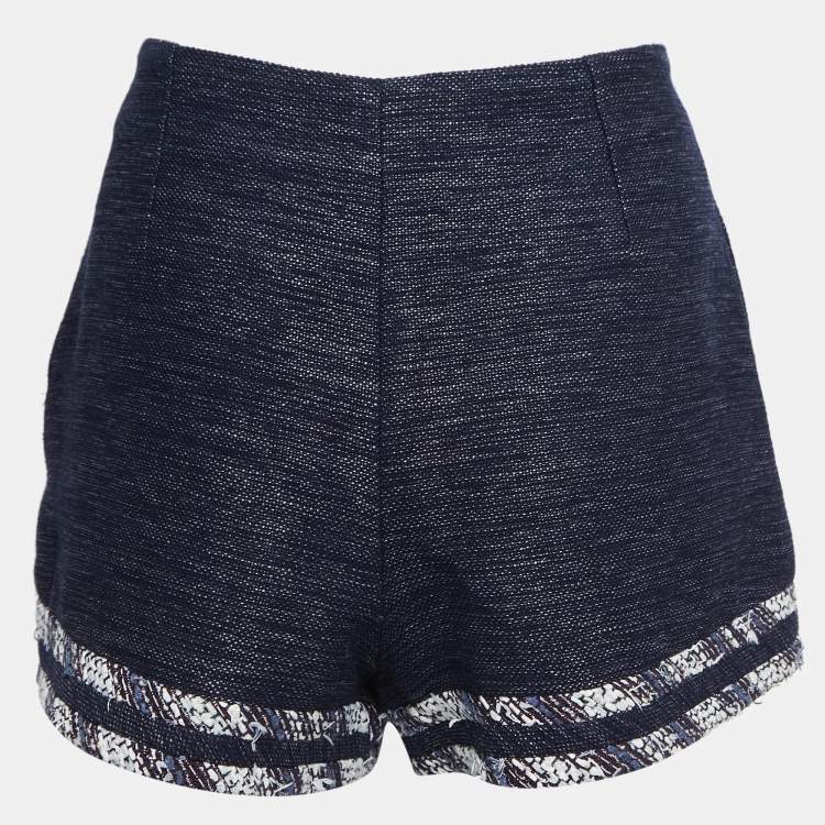 Chanel hot sale tweed shorts