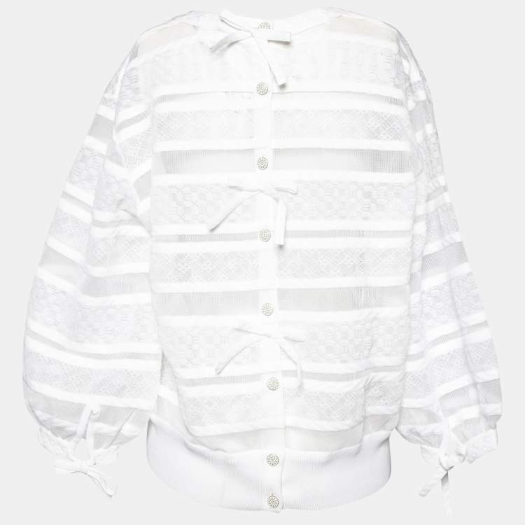 chanel high neck top xl