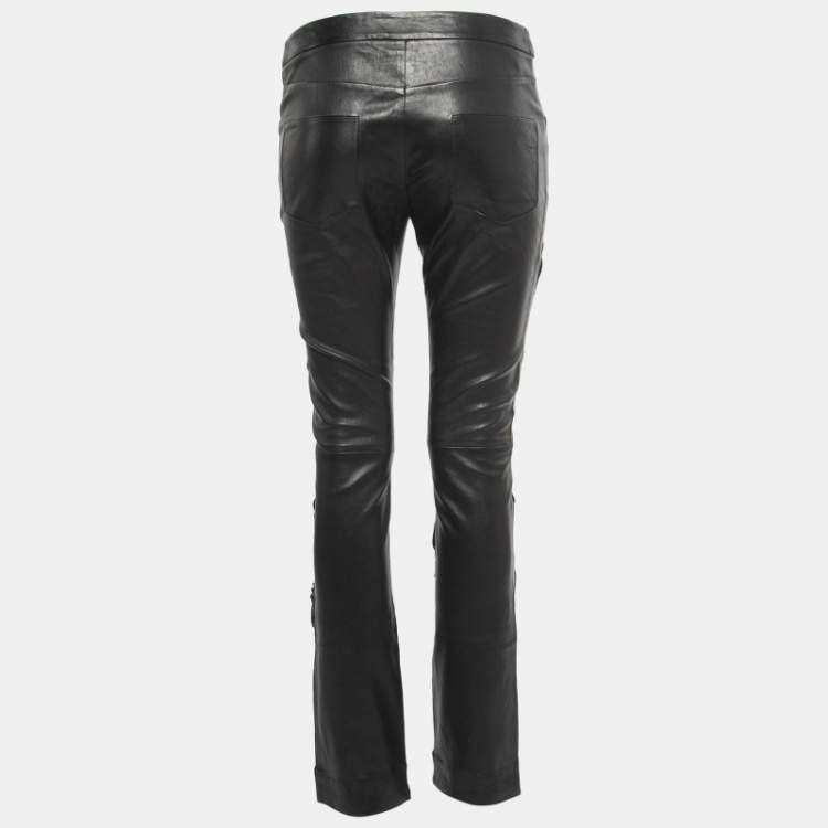 Chanel on sale leather pants