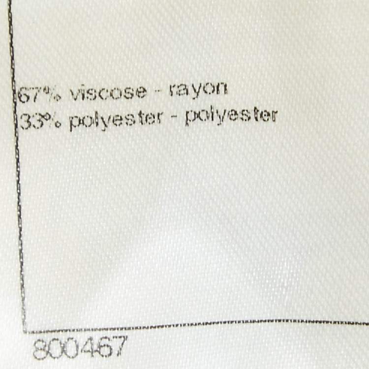 Pre Owned Chanel Black Knit Strappy Short Dress M