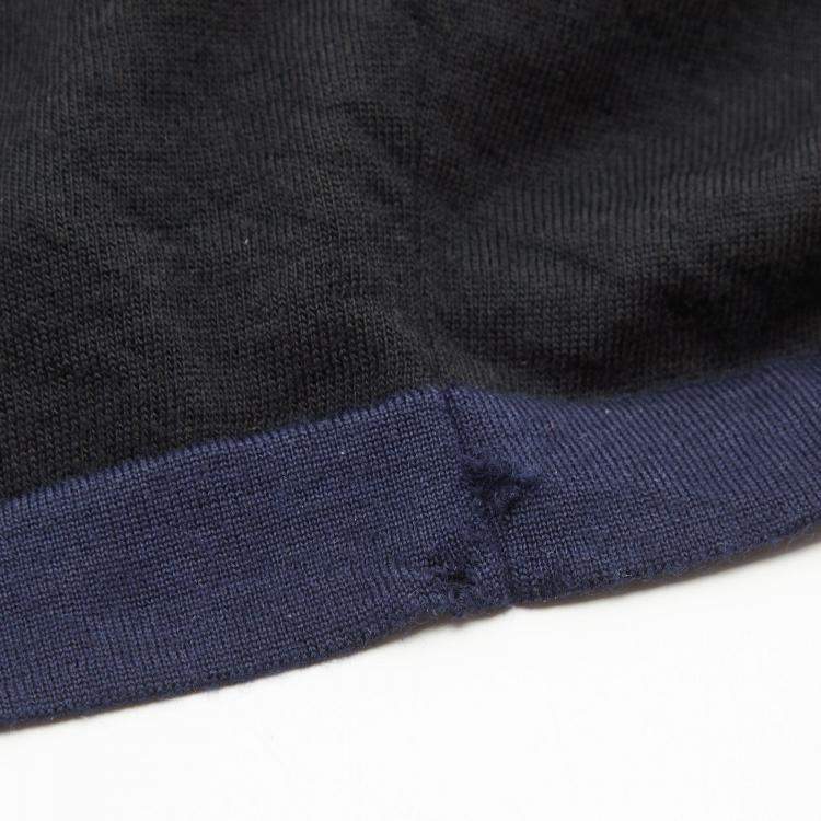 Pre Owned Chanel Black Cashmere Dress Set M
