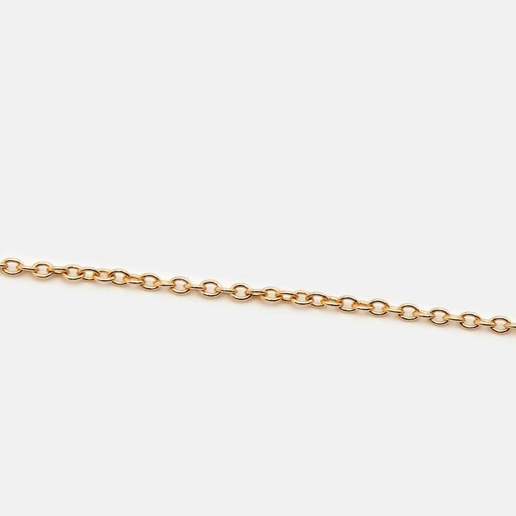 Pre Owned Chanel Coco Crush 18k Yellow Gold  Necklace