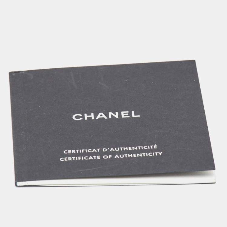 Pre Owned Chanel Coco Crush Diamond 18K White Gold Band Ring 50