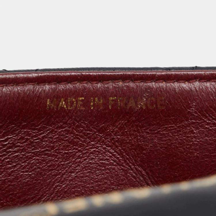 Pre Owned Chanel Black Leather Diana Flap Bag
