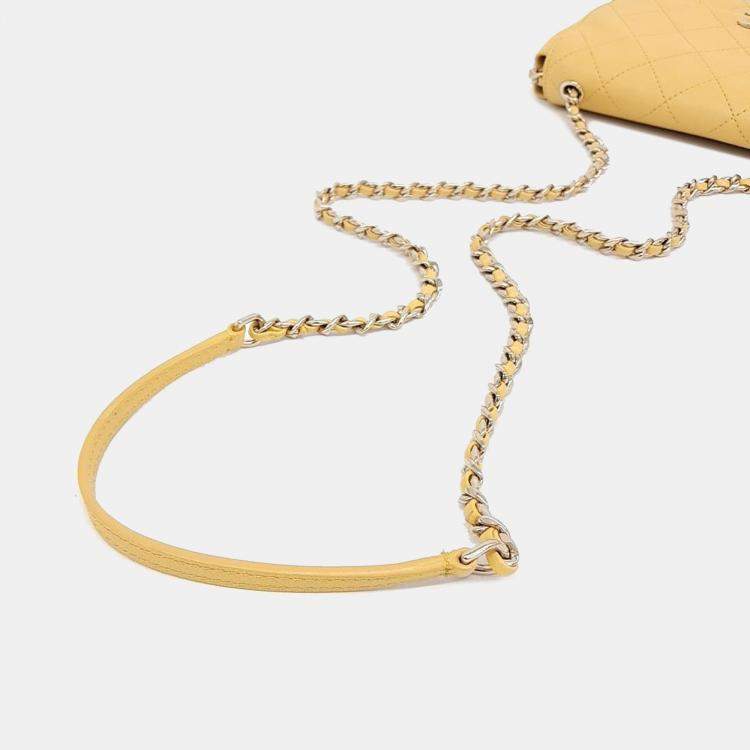 Pre Owned Chanel Around Chain Crossbody Bag