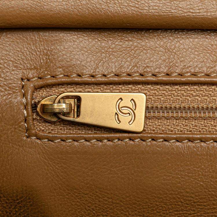 Pre Owned Chanel Petite Caviar Timeless Shopping Tote