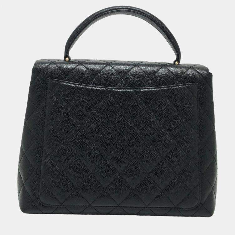 Pre Owned Chanel Black Leather Trendy CC Shoulder Bag