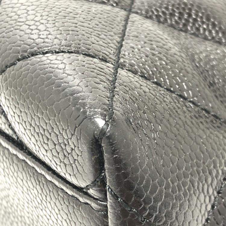 Pre Owned Chanel Black Leather Trendy CC Shoulder Bag