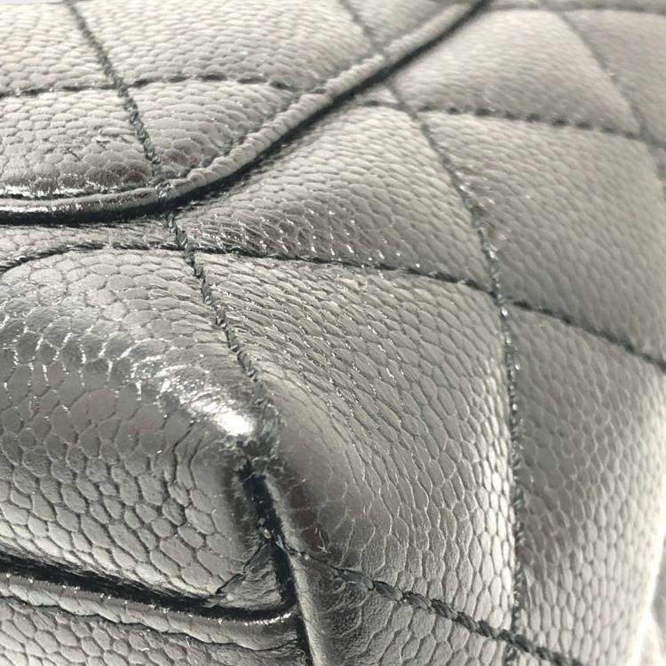 Pre Owned Chanel Black Leather Trendy CC Shoulder Bag