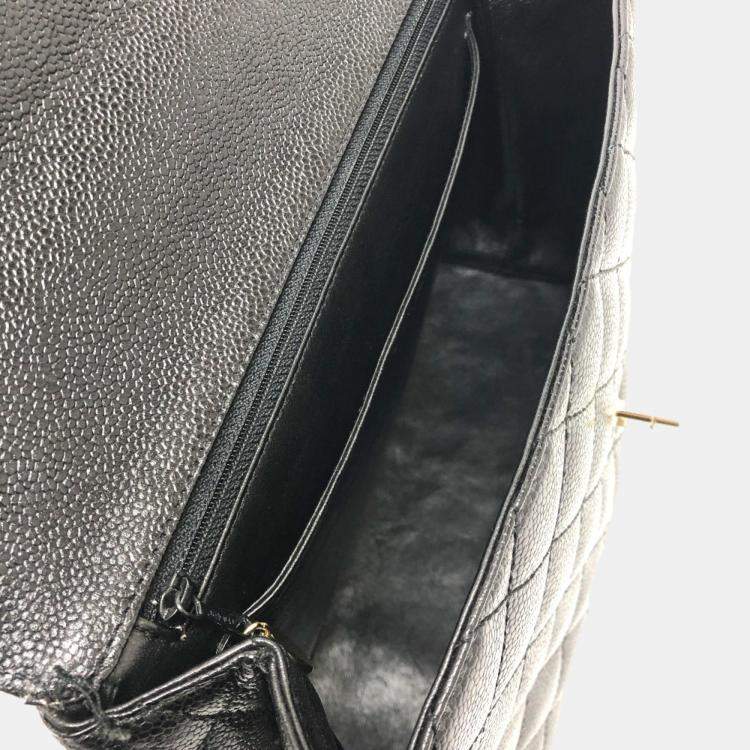 Pre Owned Chanel Black Leather Trendy CC Shoulder Bag