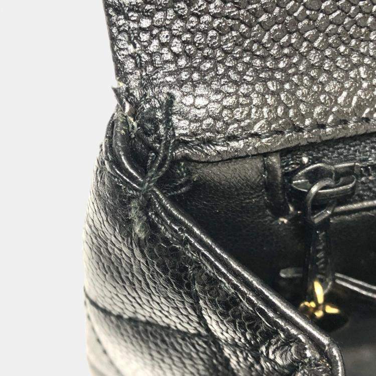 Pre Owned Chanel Black Leather Trendy CC Shoulder Bag
