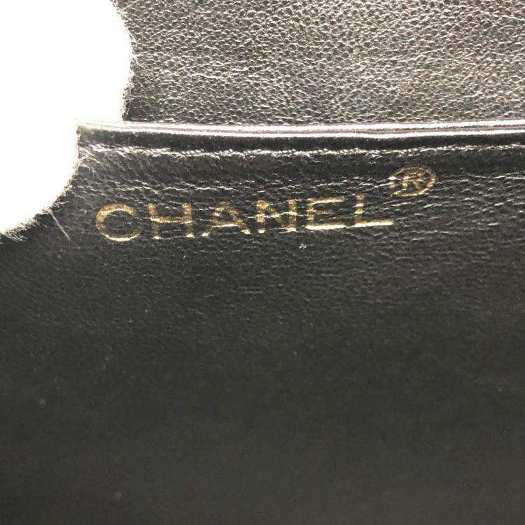 Pre Owned Chanel Black Leather Trendy CC Shoulder Bag