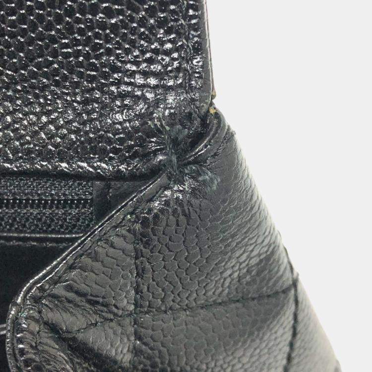 Pre Owned Chanel Black Leather Trendy CC Shoulder Bag