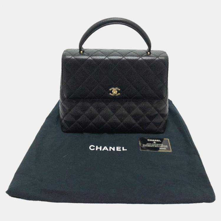 Pre Owned Chanel Black Leather Trendy CC Shoulder Bag