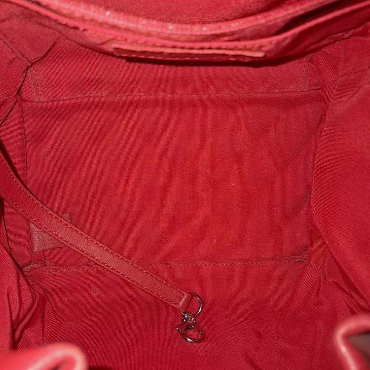Pre Owned Chanel Drawstring Chain Bucket Bag