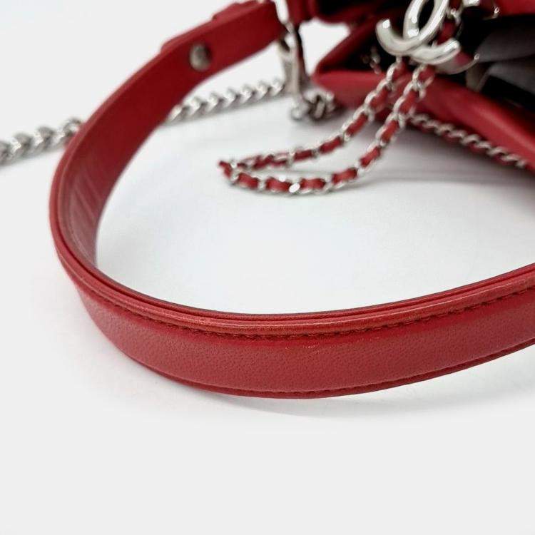 Pre Owned Chanel Drawstring Chain Bucket Bag