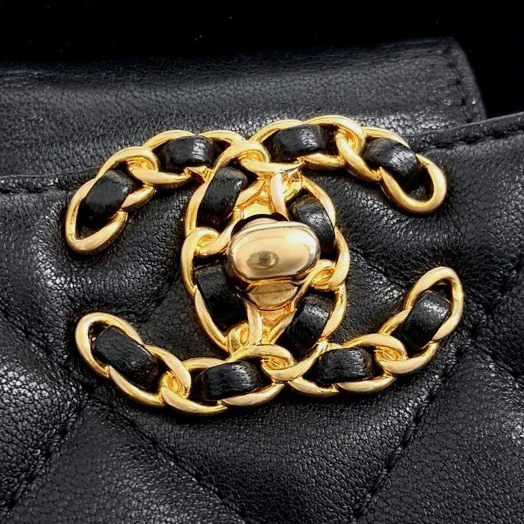 Pre Owned Chanel 19 Chain Tote Bag