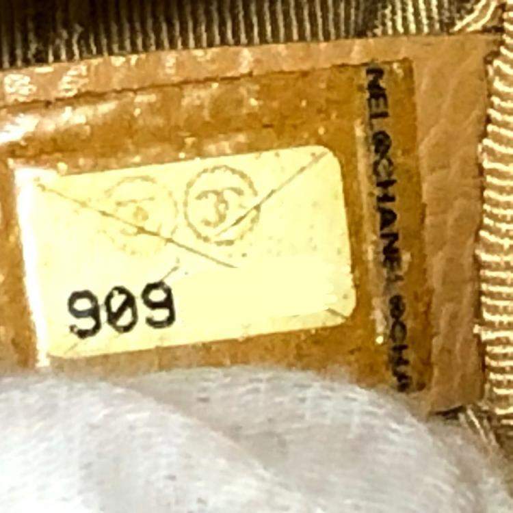 Pre Owned Chanel Beige Caviar Leather  GST Tote Bag