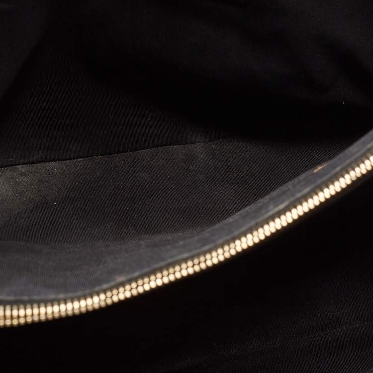 Pre Owned Chanel Black Quilted Leather Large Boy Shopper Tote