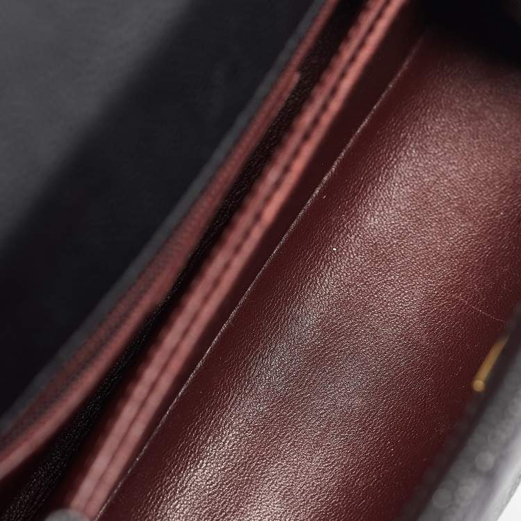 مملوكة مسبقًا Chanel Black Quilted Caviar Leather Small Coco Top Handle Bag