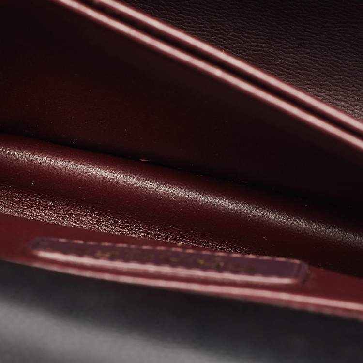 Pre Owned Chanel Black Quilted Caviar Leather Small Coco Top Handle Bag