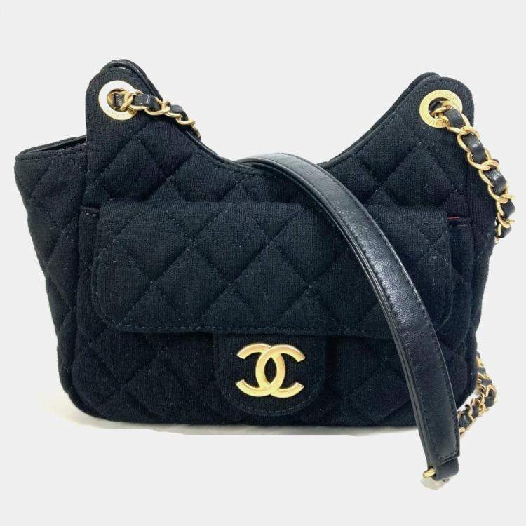 Chanel quilted fashion hobo bag