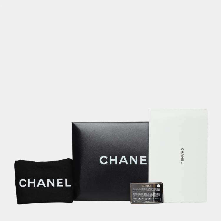 Pre Owned Chanel Metallic Grey Leather Medium Boy Bag