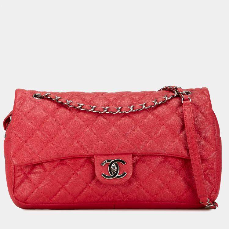 Chanel Jumbo Caviar Easy Flap Bag