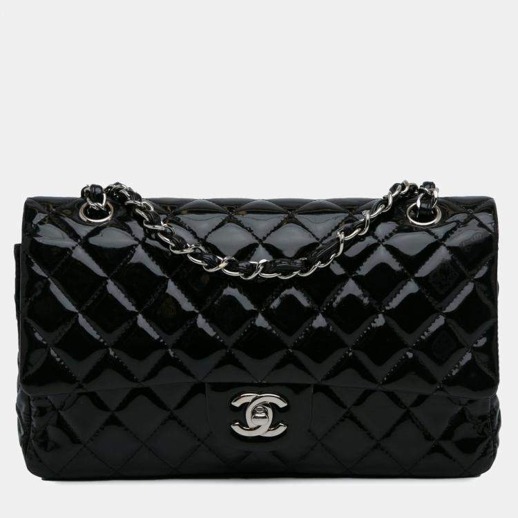 Chanel Medium Classic Patent Double Flap