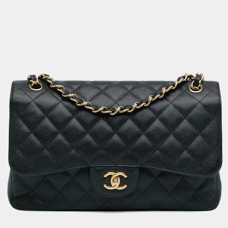 Chanel Jumbo Classic Caviar Double Flap