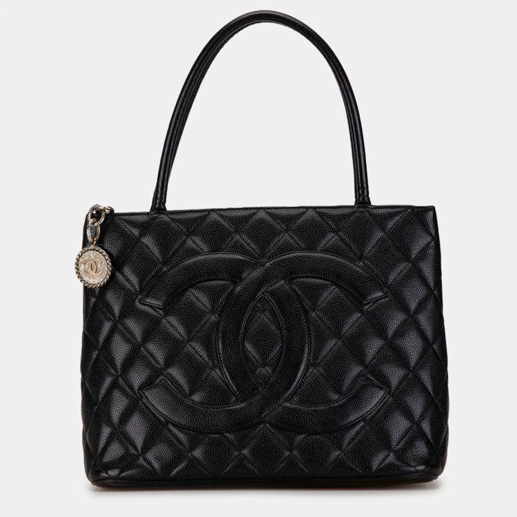 Chanel Caviar Medallion Tote