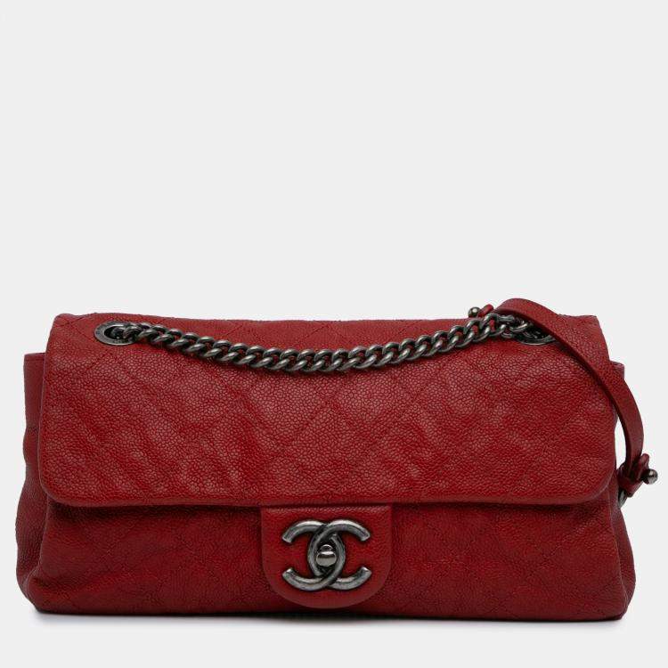 Chanel Medium Quilted Caviar Easy Flap