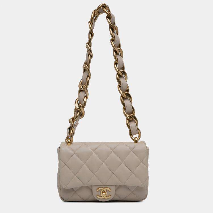 Chanel Small Quilted Lambskin Funky Town Flap