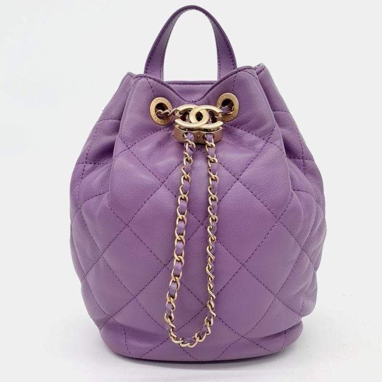 Chanel Drawstring Backpack Chanel The Luxury Closet