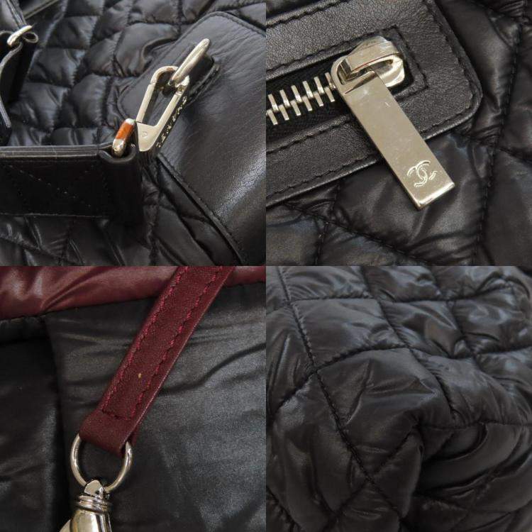 Pre Owned Chanel Nylon Coco Cocoon Backpack