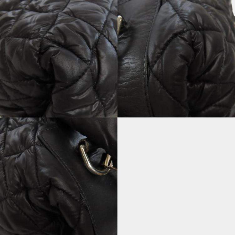 Pre Owned Chanel Nylon Coco Cocoon Backpack