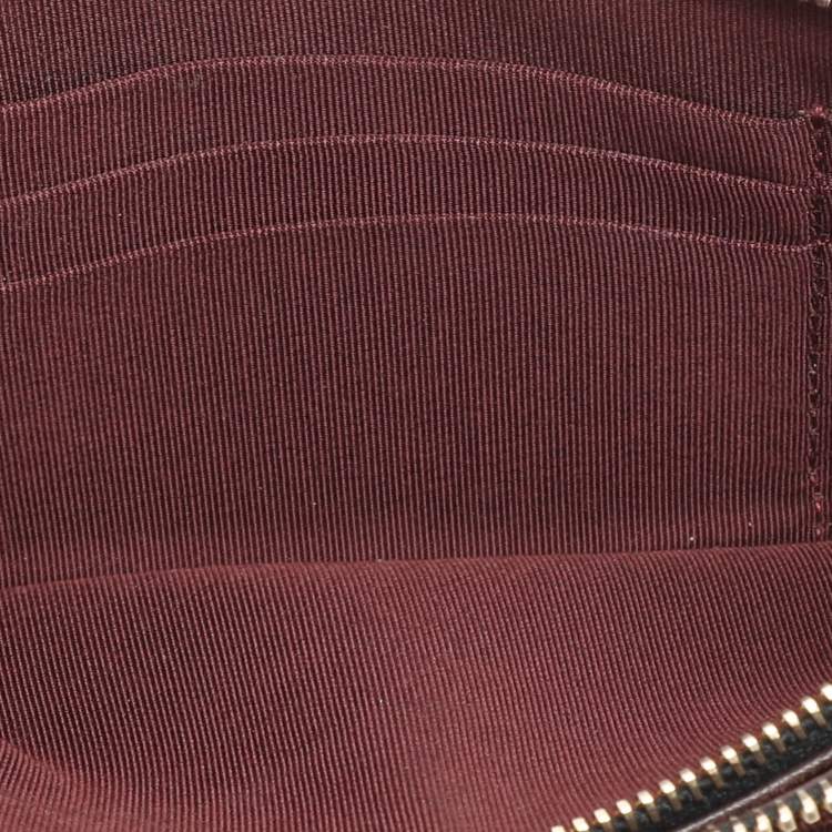 Pre Owned Chanel Black Quilted Leather CC Wallet On Chain