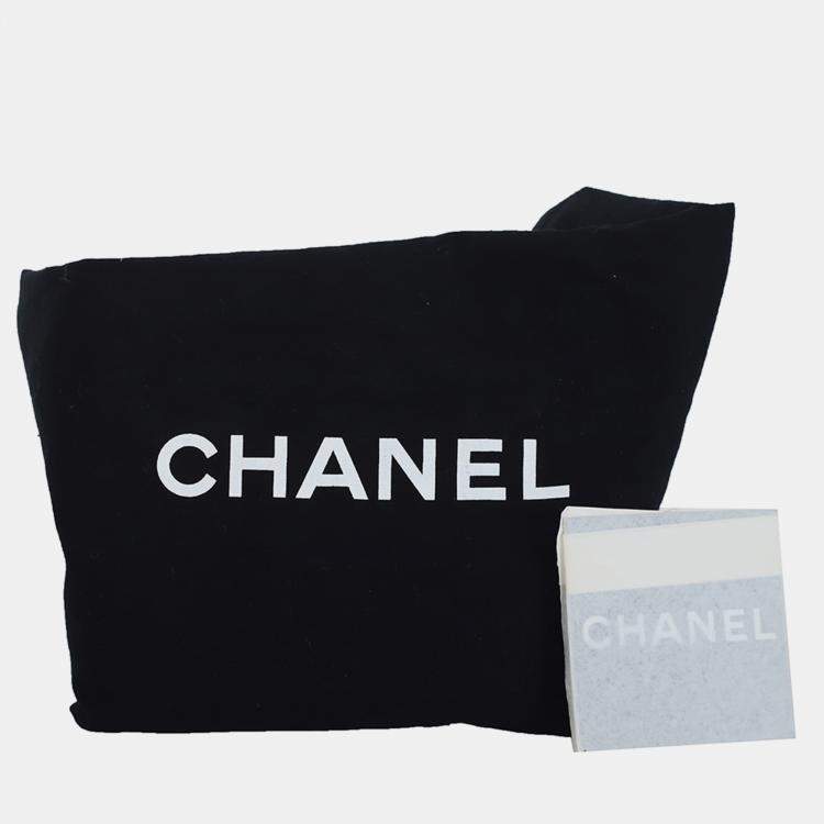 Pre Owned Chanel White Leather Distressed Maxi Reissue Flap Bag