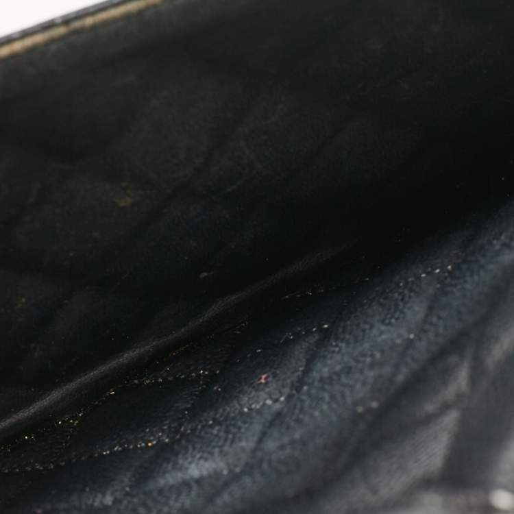 Pre Owned Chanel Black Caviar Quilted Leather Maxi Single Flap Bag