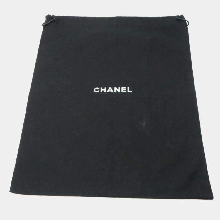 Pre Owned Chanel Gold Vinyl Chain Shoulder Bag