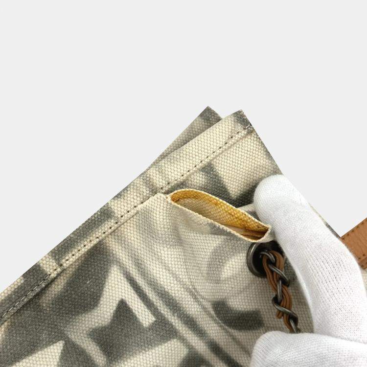 Pre Owned Chanel Beige CC Mark Chain Tote Bag